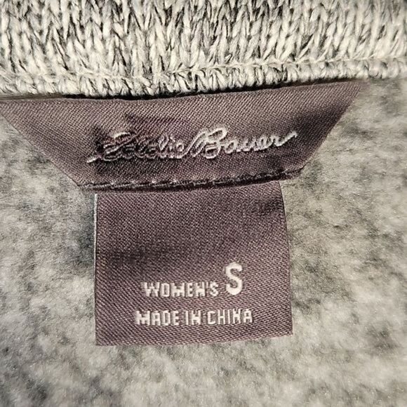 Eddie Bauer Two-Toned Open Cardigan Sz S - Picture 10 of 13
